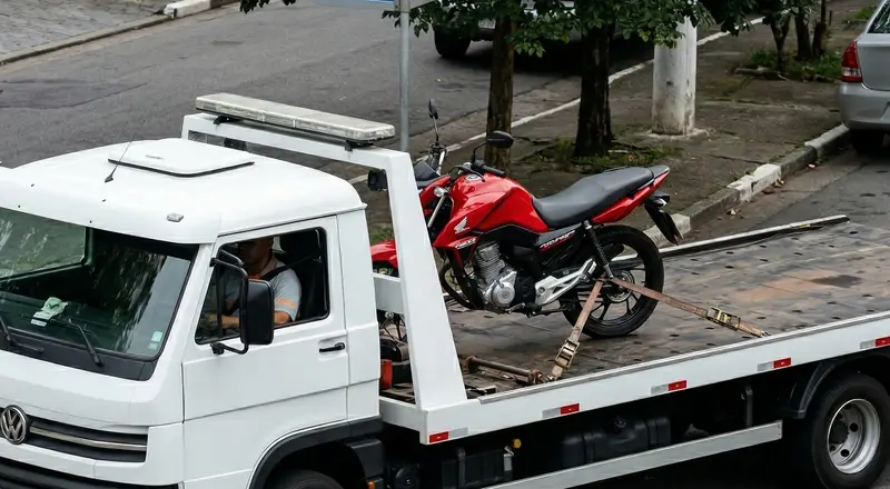 Reboque de moto em Porto Velho – guincho especializado para motocicletas